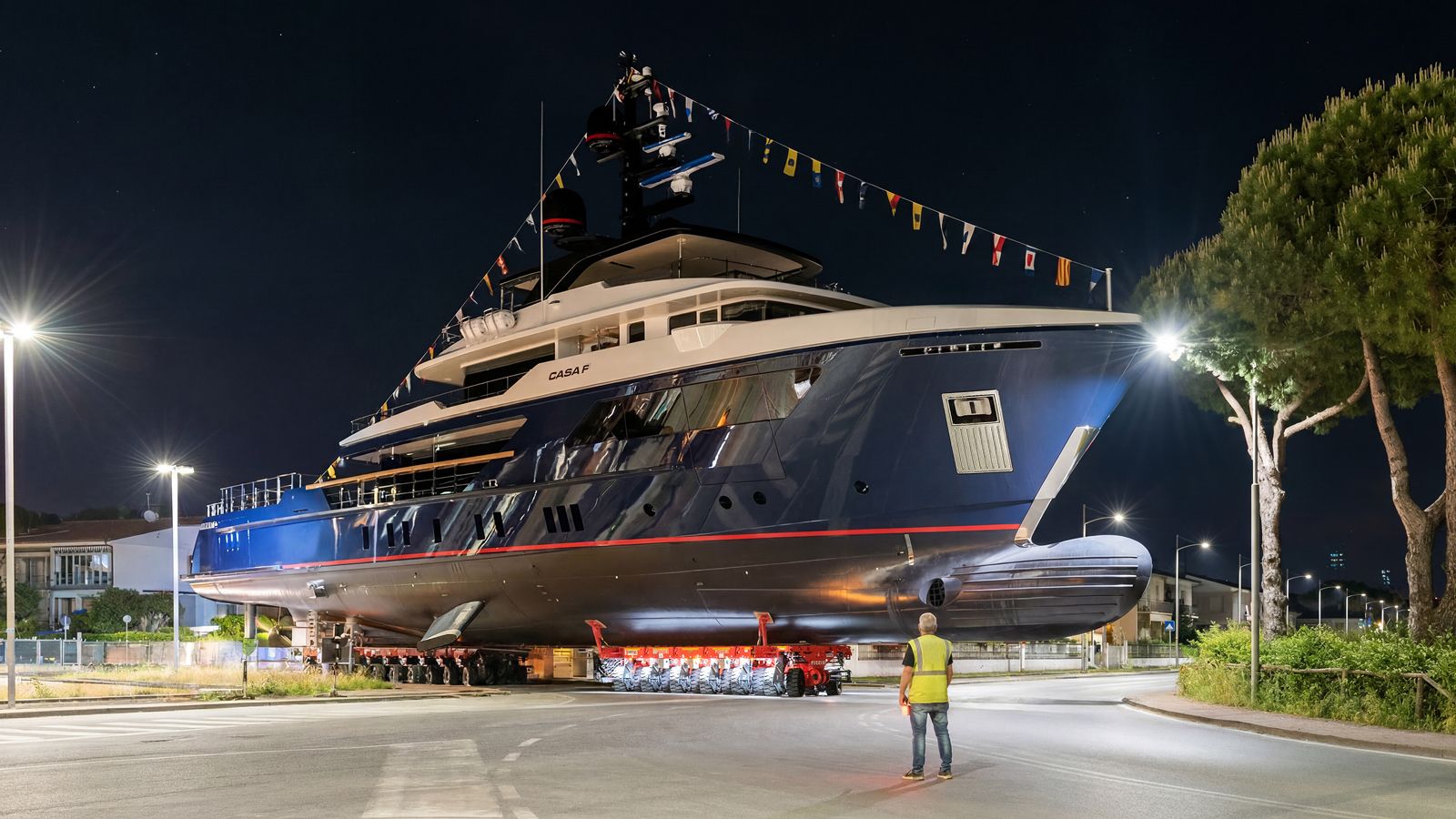 Eighth 47m Sanlorenzo 500EXP yacht Casa F launched